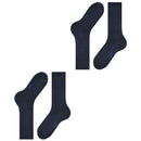 Falke Navy Happy 2 Pack Socks