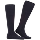 Falke Navy Lhasa Rib Knee High Socks