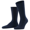 Falke Navy Lhasa Rib Socks