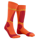 Falke Orange SK Compression Wool Skiing Knee-High W4 Socks