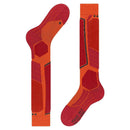 Falke Orange SK2 Intermediate Wool Skiing Knee-High Socks