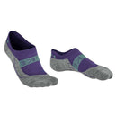 Falke Purple RU4 Endurance Running Cool Invisible Socks