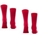 Falke Red Happy 2 Pack Socks