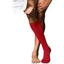 Falke Red No 6 Finest Merino Wool and Silk Knee High Socks