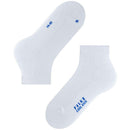 Falke White Cool Kick Short Socks