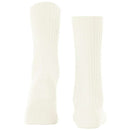 Falke White Cosy Wool Boot Socks