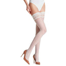 Falke White Dot 15 Denier Stay Ups