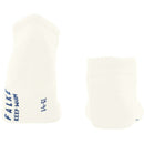 Falke White Keep Warm Sneaker Socks