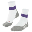 Falke White RU Compression Stabilizing Running Socks