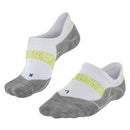 Falke White RU4 Endurance Running Cool Invisible Socks
