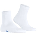 Falke White Run Rib Short Socks