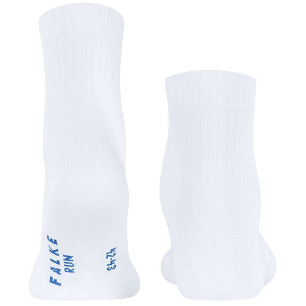 Falke White Run Rib Short Socks