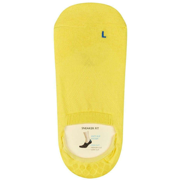 Falke Yellow Cool Kick Invisible Socks