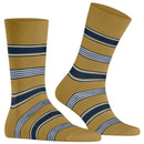 Falke Yellow Marina Stripe Socks