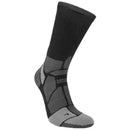 Hilly Black Marathon Fresh Crew Socks
