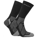 Hilly Black Marathon Fresh Crew Socks