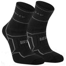 Hilly Black Twin Skin Anklet Socks