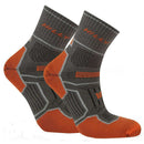 Hilly Grey Twin Skin Anklet Socks