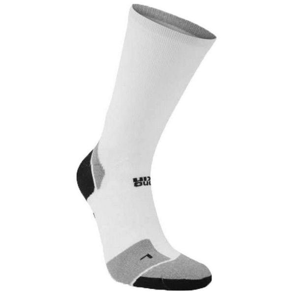Hilly White Marathon Fresh Crew Socks