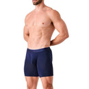 Obviously Navy PrimeMan Boxer Brief 9inch Leg