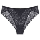 Triumph Black Amourette High Leg Tai Knickers