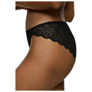 Triumph Black Amourette High Leg Tai Knickers