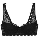 Triumph Black Amourette Wired Padded Lace Bra