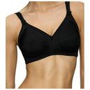 Triumph Black Doreen Cotton Non Wired Bra