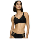 Triumph Black Doreen Cotton Non Wired Bra