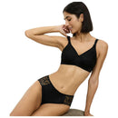 Triumph Black Doreen Cotton Non Wired Bra