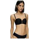 Triumph Black Pure Micro Detachable Strap Bra