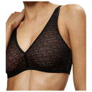 Triumph Black Signature Sheer Non Wired Bra