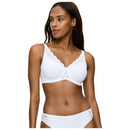 Triumph White Amourette Minimizer Bra