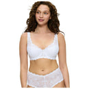 Triumph White Amourette Wired Padded Lace Bra