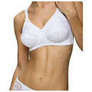 Triumph White Doreen Cotton Non Wired Bra