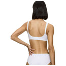 Triumph White Doreen Cotton Non Wired Bra