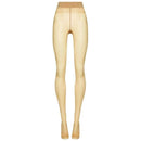 Wolford Beige Satin Touch Sheer Shimmer 20 Denier Tights
