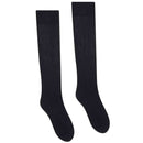 Wolford Black Satin Touch Sheer Shimmer 20 Denier Knee High Tights