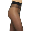 Wolford Navy Satin Touch Sheer Shimmer 20 Denier Tights