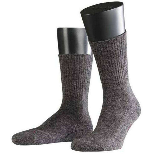 Falke Brown Smog Walkie Light Midcalf Socks