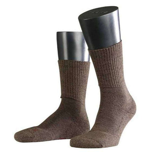 Falke Brown Walkie Light Midcalf Socks 