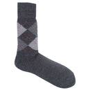 Burlington Grey Preston Argyle Socks 