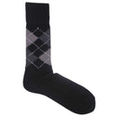 Burlington Black Preston Argyle Socks