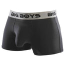 Big Boys Black Boxer Briefs