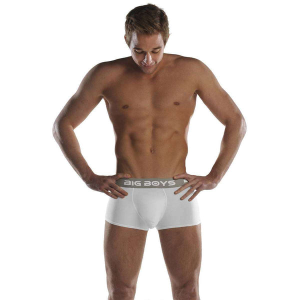 Big Boys White Low Rise Briefs