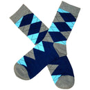 Bassin and Brown Grey Argyle Socks
