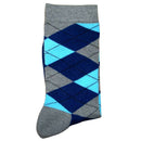 Bassin and Brown Grey Argyle Socks