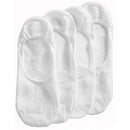 Esprit White Basic Sporty Ankle Non-slip 2 Pack Shoe Liners