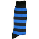 Bassin and Brown Black Striped Midcalf Socks