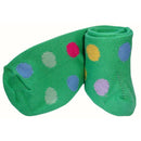 Bassin and Brown Green Spotted Midcalf Socks